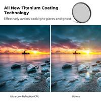 Gambar KNF Concept 82mm CPL 0.1% Ultra Low Reflection Filter Lensa Titanium Coating K&F Concept dari Astra Foto Kota Administrasi Jakarta Pusat 4 Tokopedia
