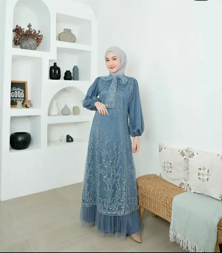 Koleksi Gamis Cantik Kode Sale AMBYAR 1 - AMBYAR 100