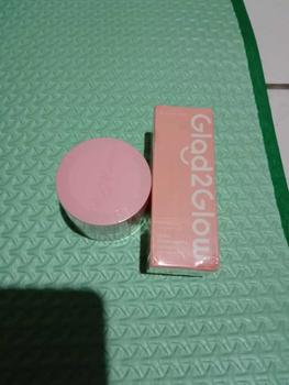Product Review of [BPOM] Glad2Glow 2pcs bundle Skincare 2in1 Paket - Moisturizer+Serum Glowing Anti-acne Dark spot Barrier Bright Blueberry Ceramide Centella Berjerawat Memudarkan Mencerahkan Pencerah Wajah Arbutin Acid Extract Niacinamide Cooling Pelembab Melembutkan from f**a 1