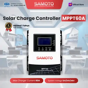 SOLAR CHARGER CONTROLLER MPPT 60A /SAMOTO / TENAGA SURYA / SOLAR PANEL