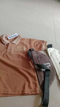 Product Review of [FREE TAS] ESTISHOP X DINODAY Setelan Anak Laki Baju Kaos Kerah Polo Wangki Celana Cargo Hotpants 1 - 9 Tahun from 🍁**💐 2