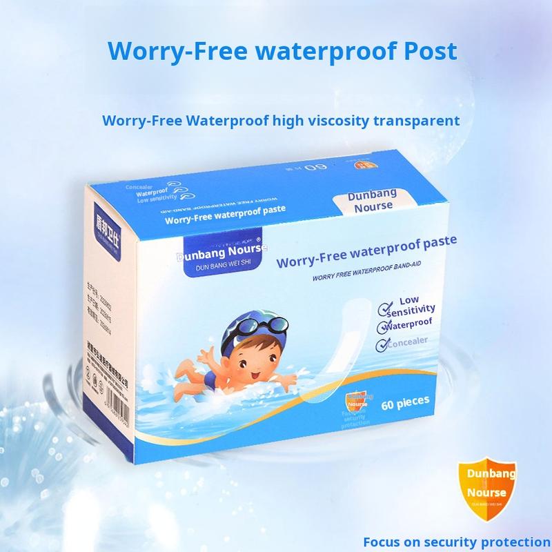 Product Introduction of Waterproof Patch, Disposable, High Adhesion, Transparent, Breathable, Soft, Lightweight, Wear-resistant, Suitable for Bathtub, No Worry 1