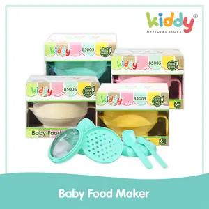 Kiddy Baby Food Maker 7 in 1 Set Alat Makan Bayi MPASI BPA Free Praktis & Aman untuk Pertumbuhan Bayi Anda