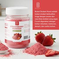 Gambar HEALTIVA Strawberry Powder Bubuk Stroberi 100gr Minuman Dessert Smoothie Topping Premium dari HEALTIVA Kota Tangerang Selatan 2 Tokopedia