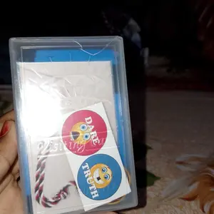Kartu Permainan Truth Or Dare Isi  50 Pcs Geratis Gelang + Sticker + Box akrilik
