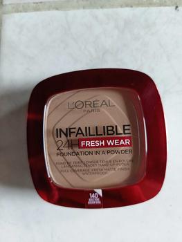 Product Review of L'Oréal Paris Infallible 24h Fresh Wear Powder Foundation 140 Golden Beige from ** 𝓜**𝓪 ** 1