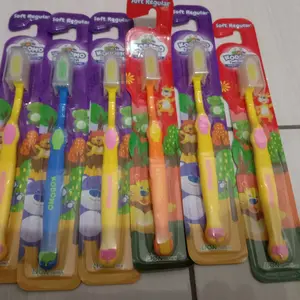 Kodomo Sikat Gigi Regular Soft Single x6