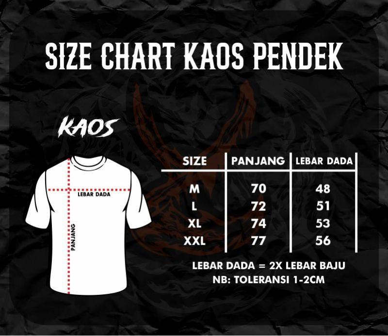 Kaos Pendek Antakusuma V2 T-Shirt Original YL Store Kaos Sablon Motif Unisex Katun Pria Distro