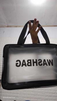 Product Review of U-Living Washbag Double Layer Tas Make Up Kosmetik Tas Travel Organizer AO012 Wanita Cewek from N**e 2