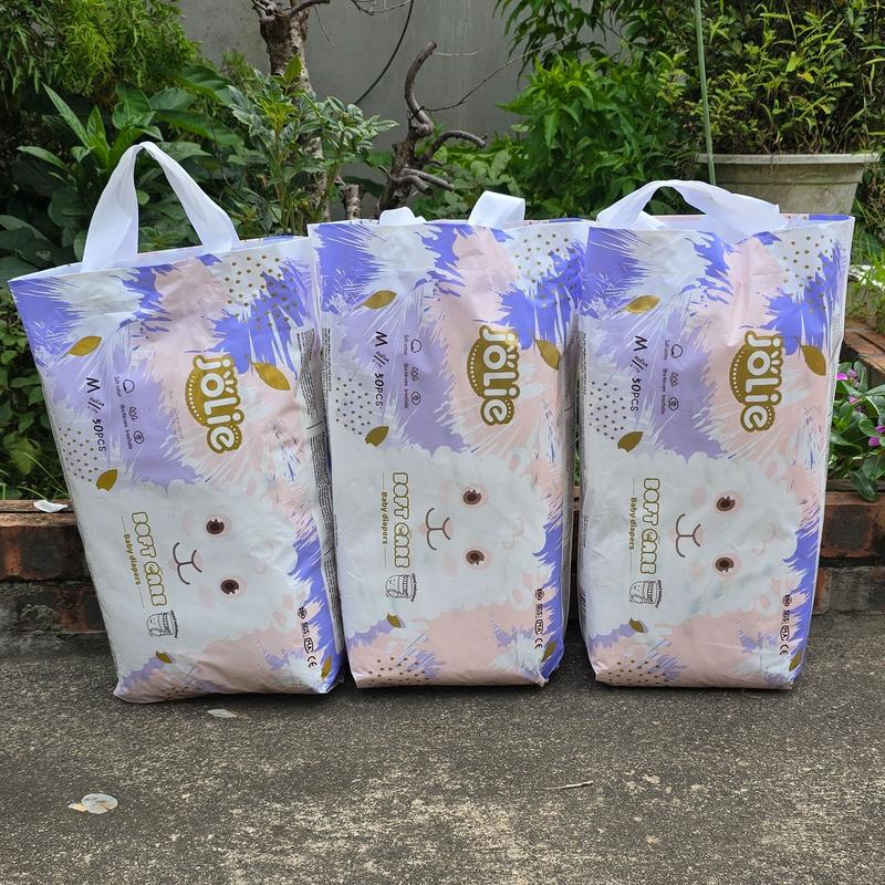 Combo 150 miếng bỉm quần tã dán JOLIE xuất Anh đủ size M L XL 2XL 3XL 4XL bỉm quần Cho Bé tã dán tã quần