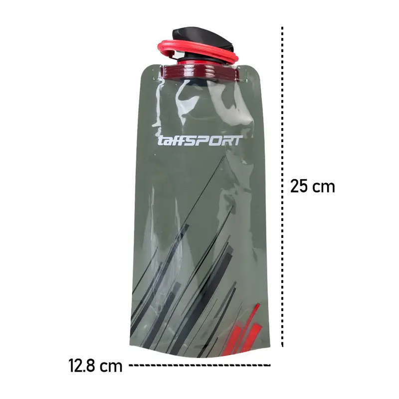 Botol Minum Lipat 700ml Traveling Camping Hiking Foldable Water Bottle 7
