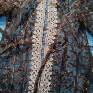 Outer brokat premium kondangan wisuda tunangan lengan panjang tunik