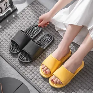 Sandal Pijat Refleksi Terapi Kaki Anti Slip Nyaman untuk Orang Tua - Desain Tonjolan Pijat & Sol Fleksibel
