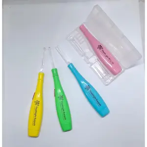 korek kuping lampu LED + baterai pembersih telinga bayi baby ear pick