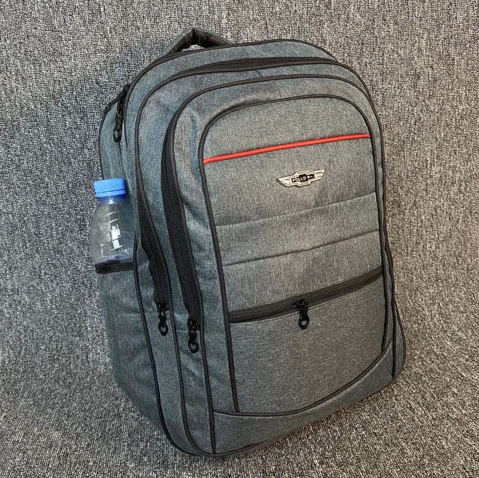 Tas Ransel Polo Pria 4 Ruang Tas Ngantor Muat Laptop 14 inch Bisa Cod