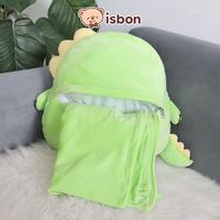 Gambar ISTANA BONEKA Balmut BOY DINO Karakter Dinosaurus Hijau Hewan Lucu Bantal Selimut Mudah Dibawa Cocok Untuk Traveling Nyaman Digunakan Halus dan Hangat Hadiah Ulang Tahun Spesial - Dino Green, BALMUT BOY dari ISTANA BONEKA OFFICIAL SHOP Kab. Malang 4 Tokopedia
