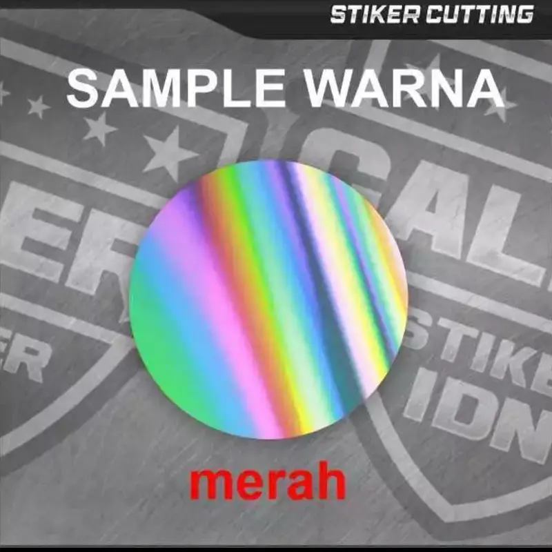 Sticker Cutting Hologram ( CUSTOM ) 3