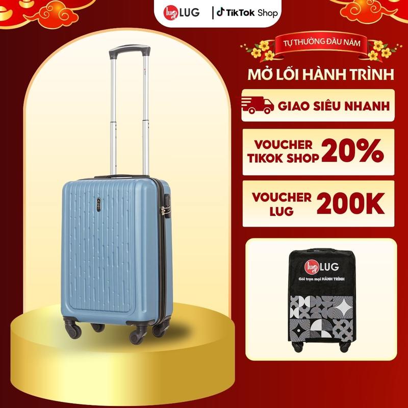   XÁCH TAY CỨNG CÁP  Aber Vali Kéo Du Lịch MHL010 Size 20 Chất Liệu ABS Hạn Chế Trầy Xước Khóa Số Ba Số Thông Minh Khung Chứa Rộng Phân Chia Khoa Học LUG 