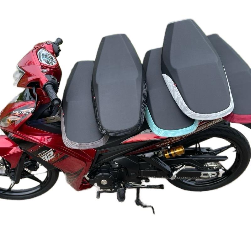  Vỏ Bọc Yên Xe Máy 3D Chống Nước Da PU Cao Cấp Nhiều Màu Cho Sirius Exciter Wave Vision Air Blade Độ Bám Tốt 