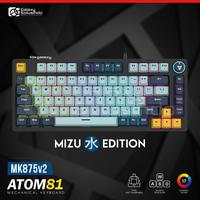 Gambar Fantech MK875 V2 ATOM81 RGB 75% Wired Mechanical Gaming Keyboard - Blue Navy / Navy Blue - Taro Switch / Rosie Switch - Navy Blue, Taro Switch dari Gasol WTC Surabaya Kota Surabaya 2 Tokopedia