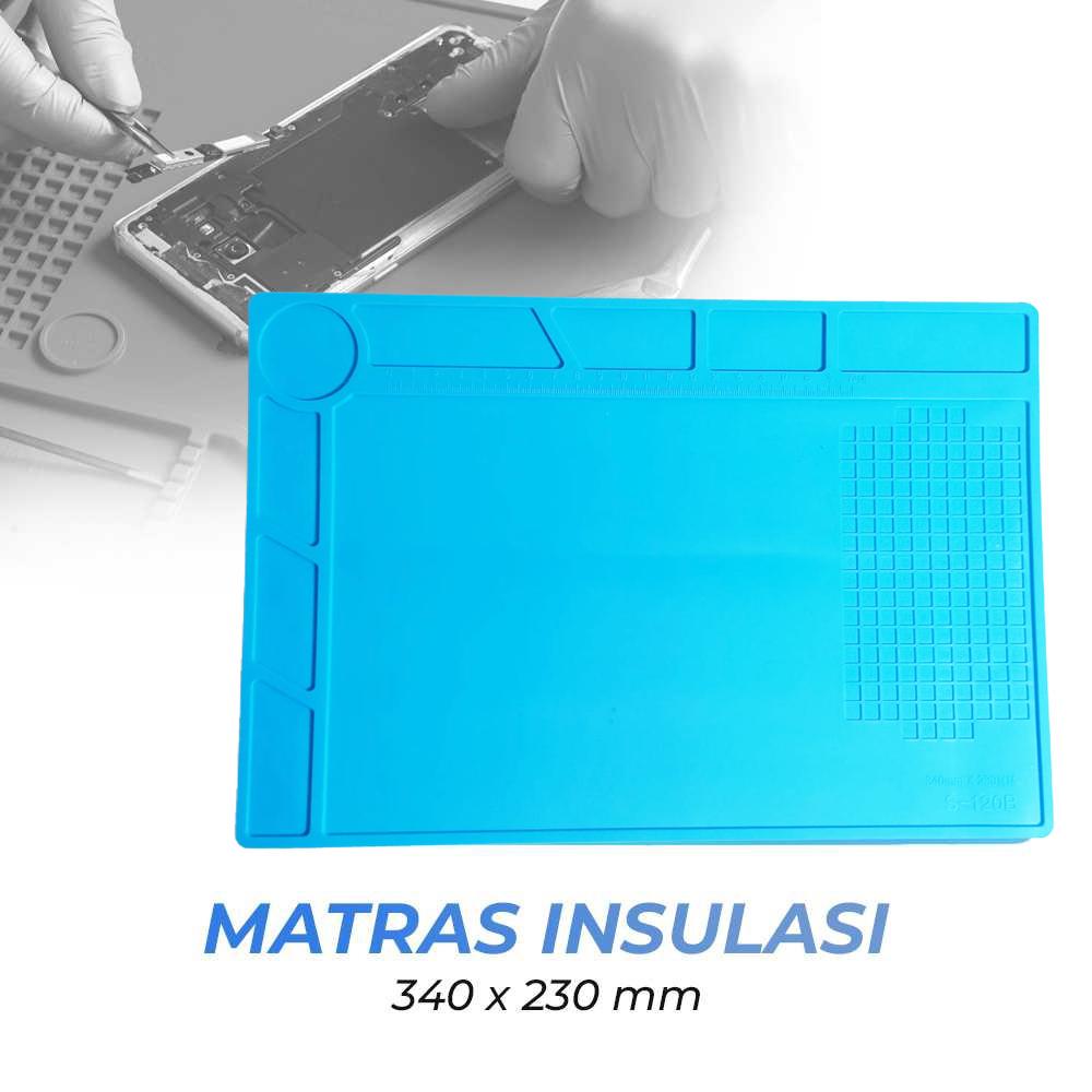 LUXIANZI Alas Matras Solder Heat Insulation Soldering Mat 340x230mm - S-120B