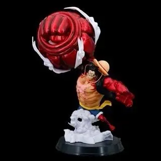 Action Figure One Piece Luffy Gear 4 Boundman King Kong Gun 0