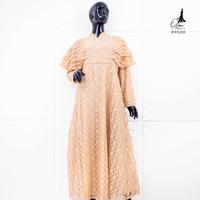Gambar GAMIS OZIAS BROKAT POLKA 09500 LD 105 I Gamis Fashion Muslimah I Gamis Remaja Kondangan Nyaman Panjang - hitam dari Ozias.id Kota Administrasi Jakarta Barat 3 Tokopedia
