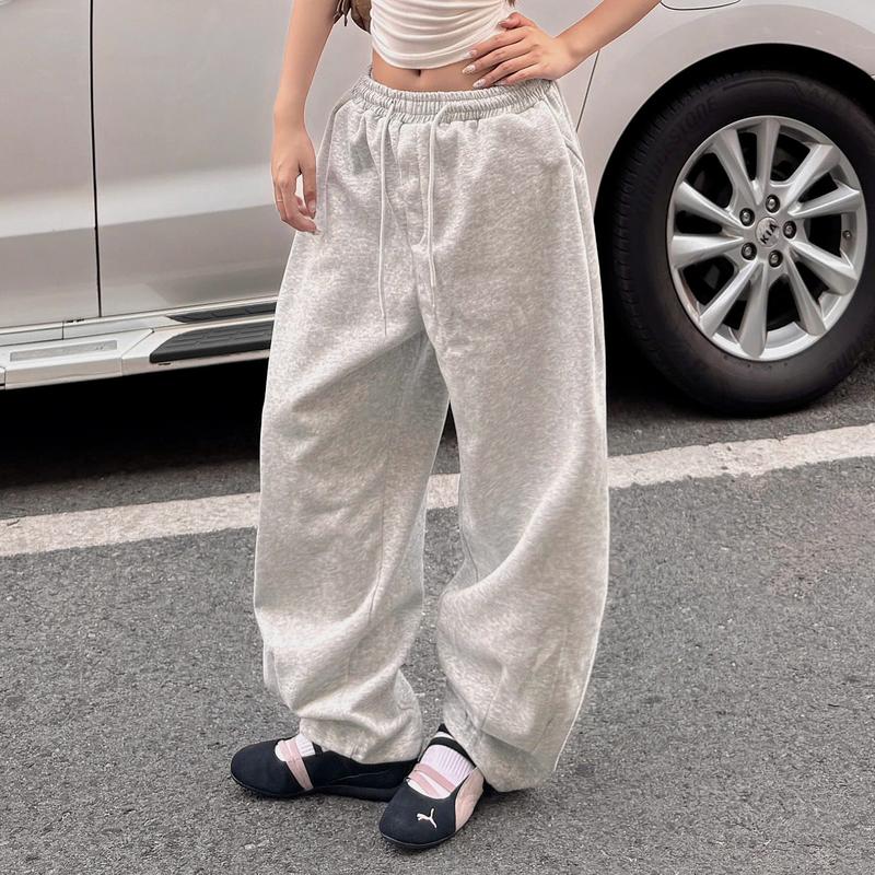  AB HOUSE - Quần nỉ xếp ly dây rút thời trang nam nữ 