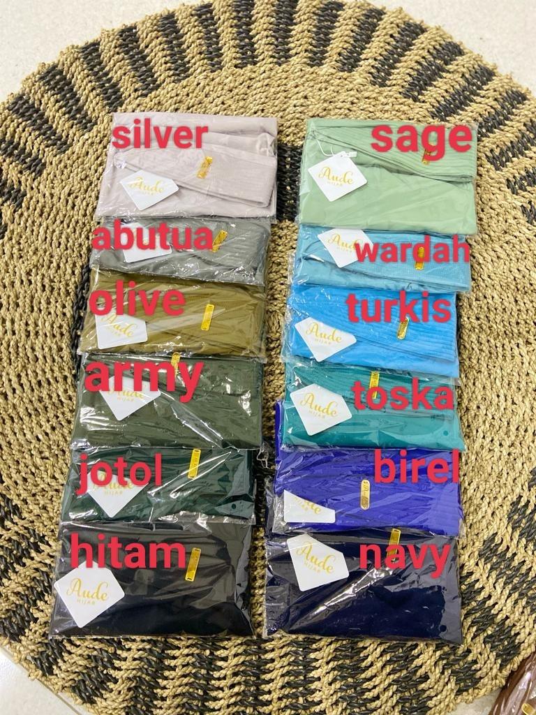 Product Introduction of Paket Isi 5 Pcs Hijab Model Kenan Size L Original By Aude Hijab Muslim Instan Nyaman Standar Kombinasi Kerudung 8