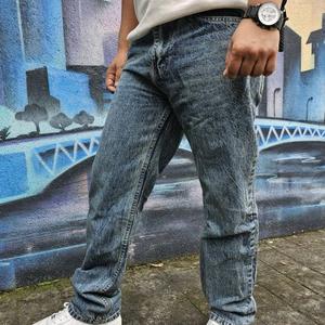 Men's Denim jeans Korean style premium Quality kain Vintage Loose..