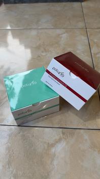 Product Review of [HADIAH GRATIS] POLYNIA | Pomegranate Revitalizing + Prickly Pear Hydrating Face Mask | Samarkan Kerutan & Flek Hitam | Melembabkan & Jaga Skin Barrier from m**h 0