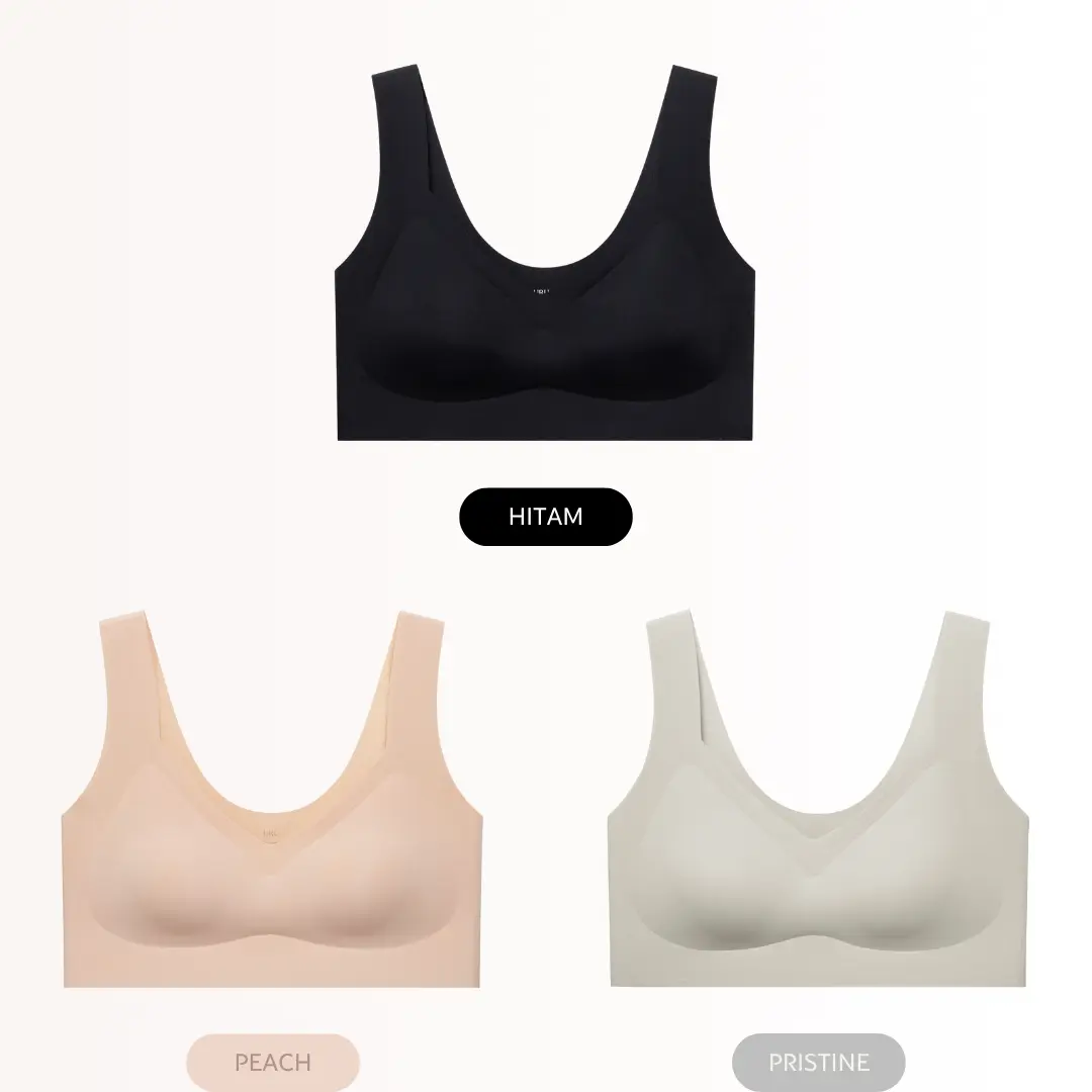 Hitam+Peach+Pristine