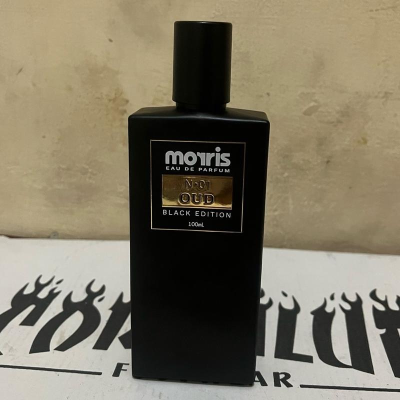 Morris Black Edition Oud 100ml - Parfum Wanita Wangi Elegant Perfume Peony Pear Kosmetik Perempuan 5