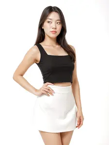 OH! Girls Tanktop Sasha Korea Bahu Lebar Wanita #0027