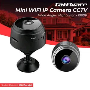 Taffware Mini Wifi IP Kamera CCTV Wide Angle Nightvision 1080P Spy