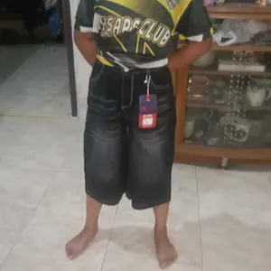 Jme kids jorts - celana JORTS baggy short skena fashion (di bawah lutut) untuk anak usia 6th-13th kain jeans
