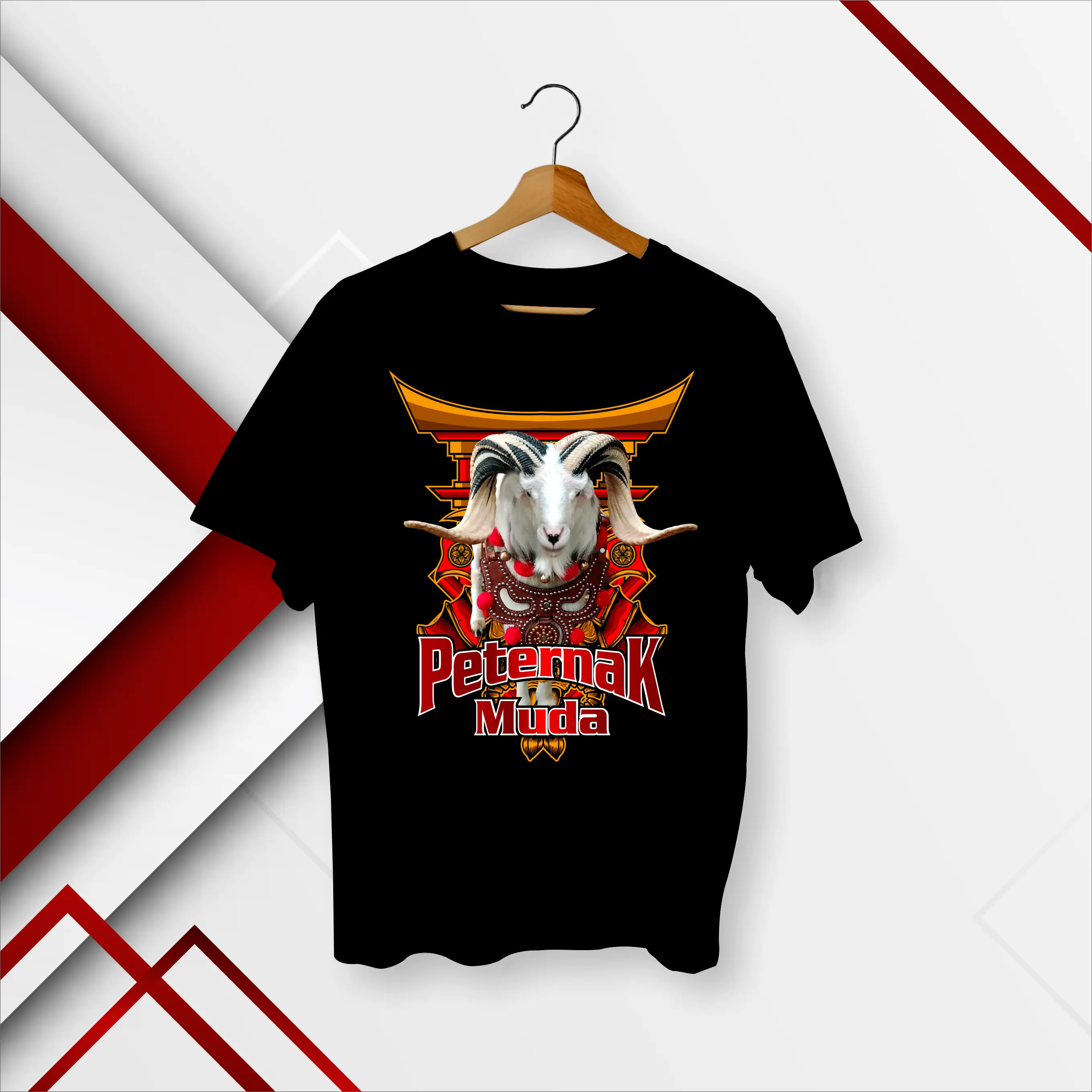 KAOS WARNA DOMBA JENDRAL PETERNAK MUDA HOME  / baju / kaos / kaos murah / jersey / jersey murah / jersey domba / kambing / hpdki
