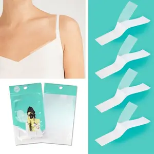 Ninabobo RM003 Perekat Pakaian Transparan 1 Pack isi 36pcs Fashion Tape Safety Lem Serbaguna Unisex Double Tape Badan Baju