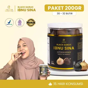 Black Garlic | Bawang Hitam Ibnu Sina Superfood | 200gr