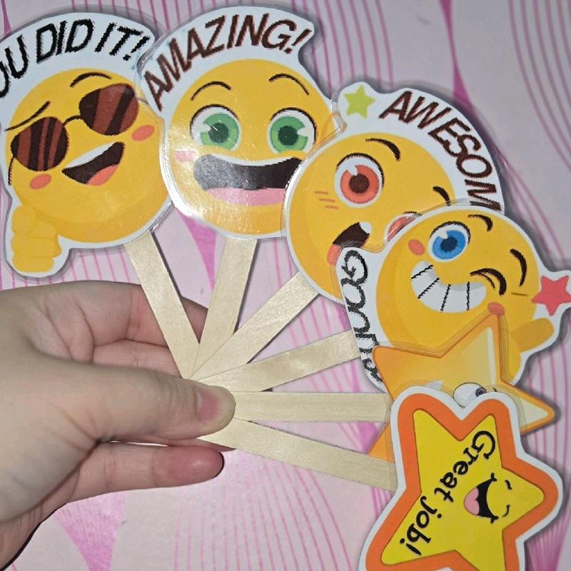 ESL EMOJI LAMINATED PROPS - TikTok Shop Philippines