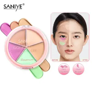 SANIYE LIVE Matte Concealer Makeup High Coverage 5 Warna Profesional Wajah Makeup R1179