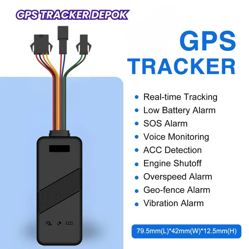 GPS Tracker Mobil GX-06 Original Garansi 1 Tahun New Bok Biru 7