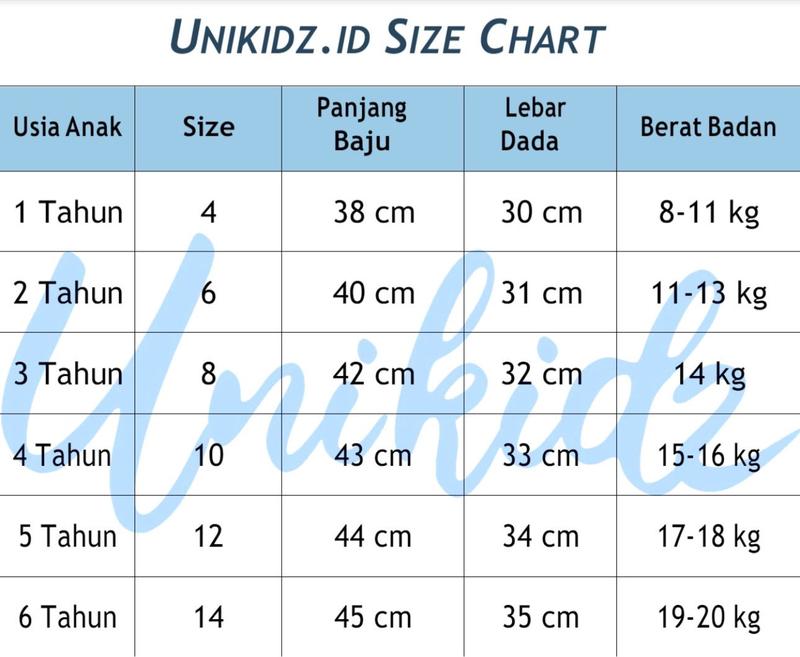 Unikidz 02 | Paket 3 Setelan Anak Premium MOTIF dan WARNA RANDOM 2