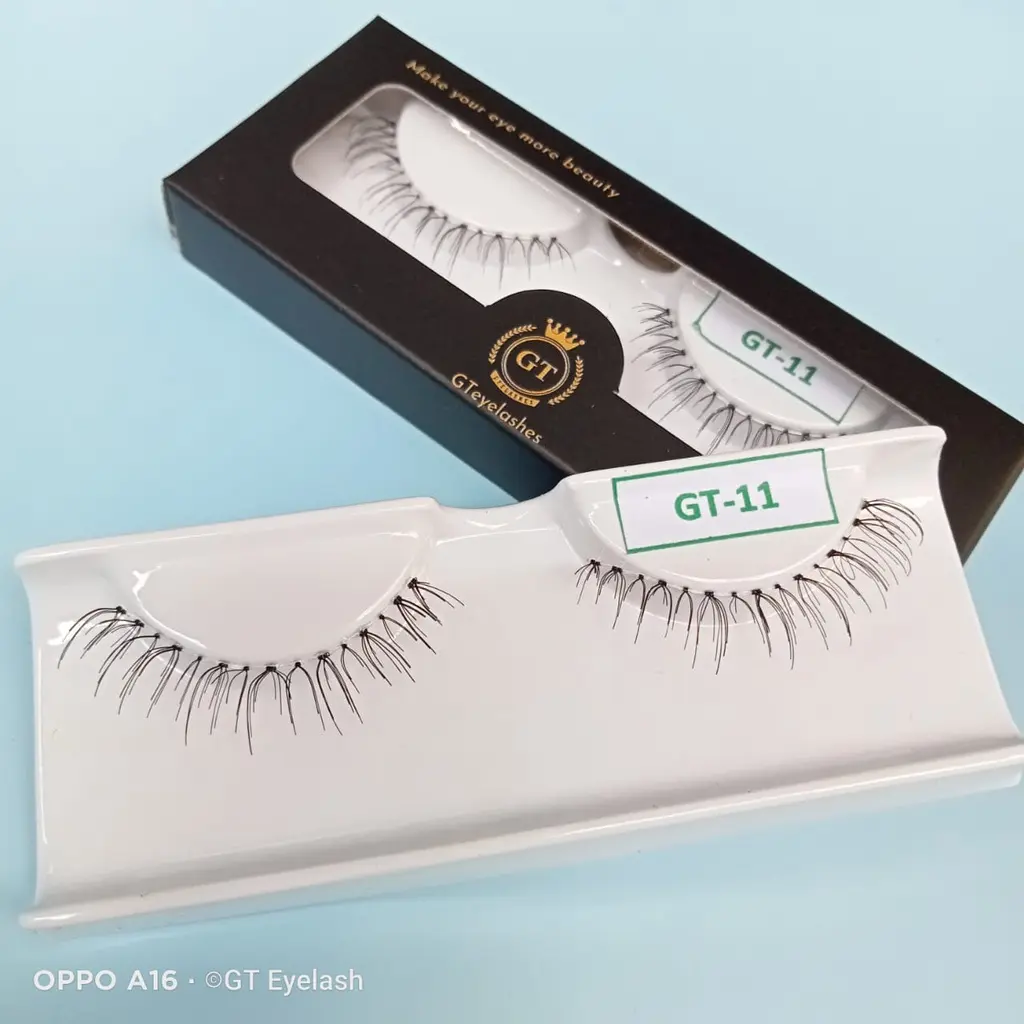 GT-11 Bulumata lusinan/12pasang+ Kemasan/ Bulu Mata Bawah Natural Lower lashes