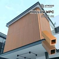 Gambar Hollow Outdoor WPC | Wallpanel WPC Hollow Tube Outdoor - 10x5cm Coffee Mahogani dari Wallpaper Indonesia . com Kota Tangerang 4 Tokopedia