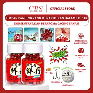 Kotak Umpan Mancing / Rasa Cacing Tanah / Dapat Digunakan Untuk Berbagai Jenis Ikan