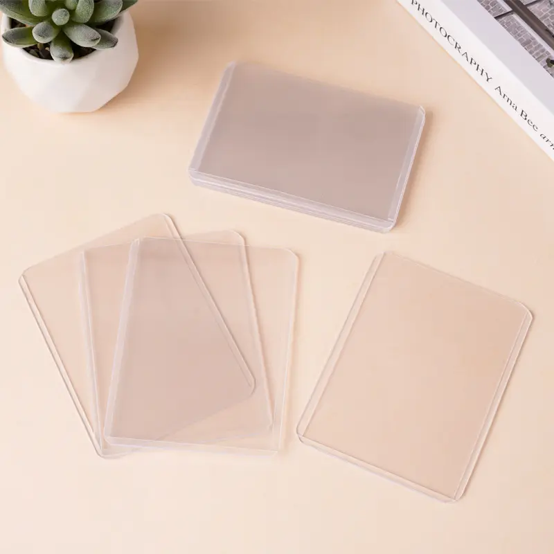 25pcs Sleeve Card Pokemon Pelindung Kartu Case - Bahan Tebal Transparan DIY Gaming Trading Card HD Plastic Collect Holder 7