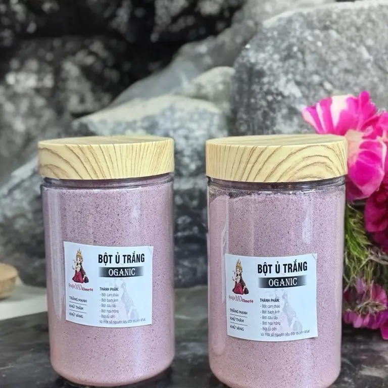 Bột Ủ TRẮNG Da Oganic  TẨY DA BODY                             MD KHMER 94 MUA 1 tặng 1 500gr 5