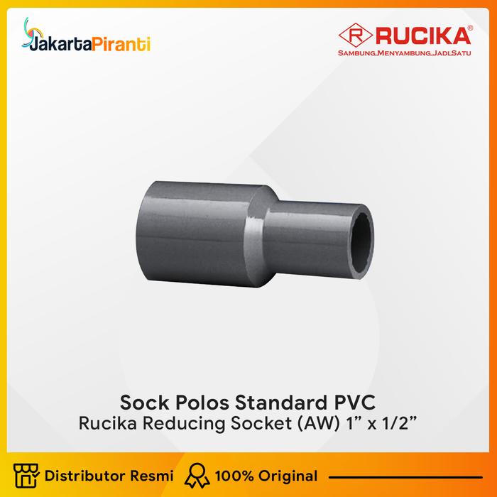 Gambar Rucika Reducing Socket AW Vlok Sock 1 x 1/2 Inch Original 100% Distributor Resmi untuk Kebutuhan Pipa Anda dari Jakarta Piranti Kota Tangerang Selatan Tokopedia