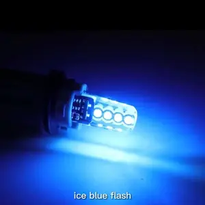 KHUSUS MOTOR ARUS LISTRIK WAJIB DC —- SEPASANG (2 BIJI) LAMPU T10 Lampu Senja 12 volt 24 volt NYALA RUNNING KEDIP COB 1 WARNA Car